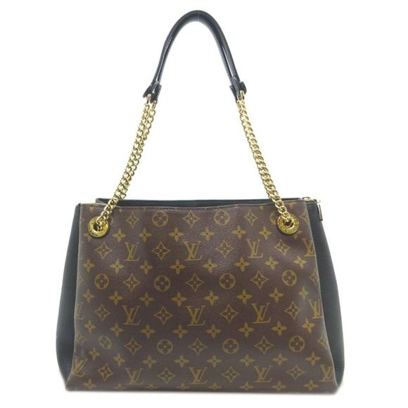 Louis Vuitton Surenne MM Monogram Shoulder Bag Black - Picture 2 of 7